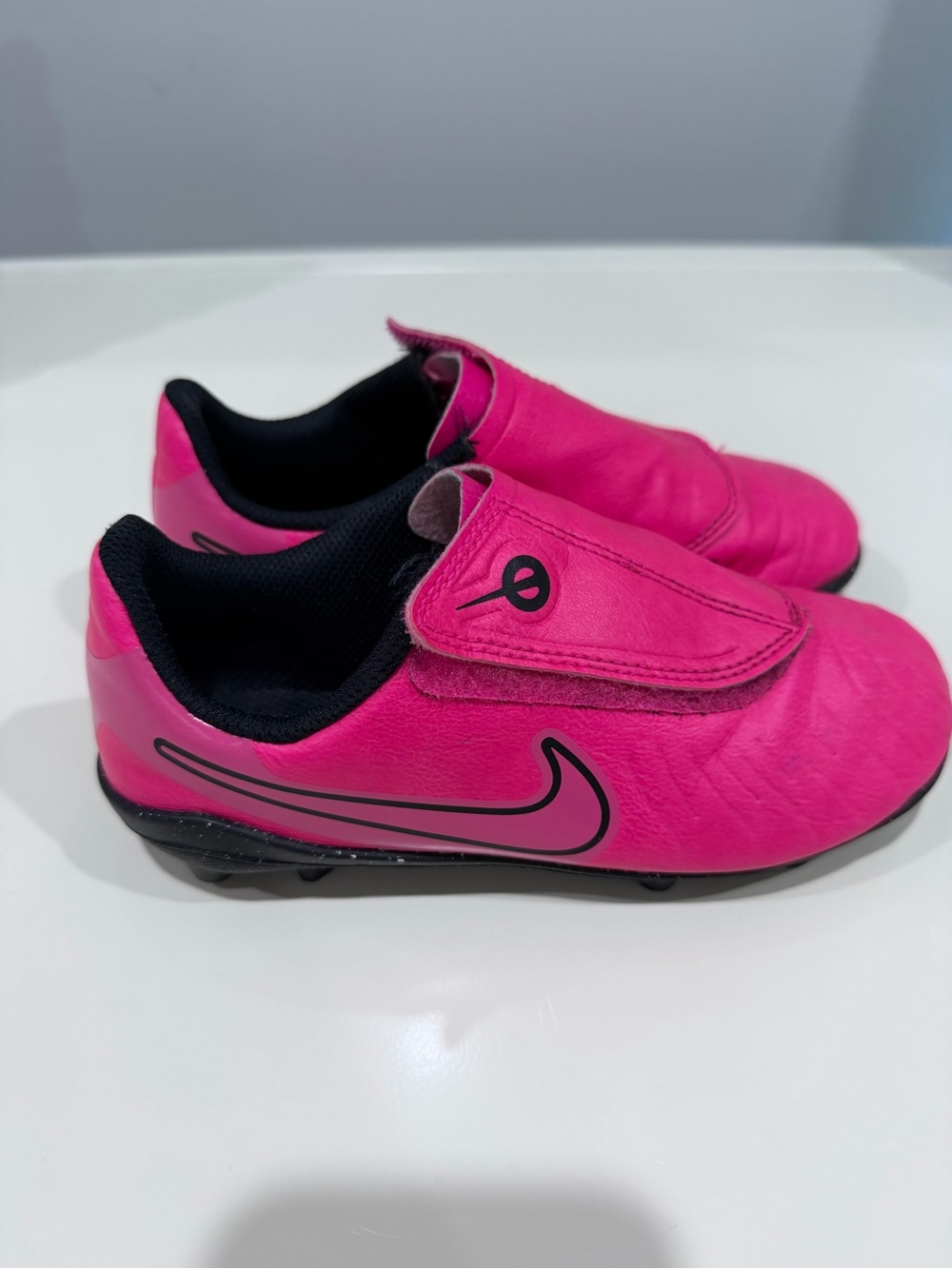Nike Kids Hot Pink Slip-On Soccer Cleats